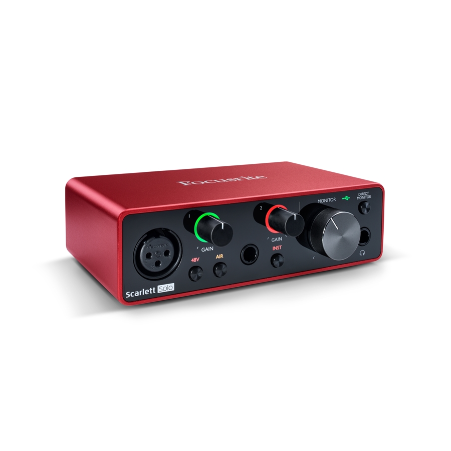 Focusrite Scarlett Solo (3RD GEN.)