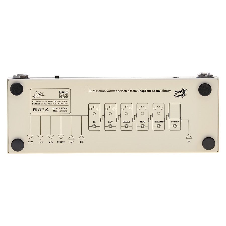 EKO BAIO PEDALE MULTIEFFETTO CON IR INTEGRATI - immagine 4