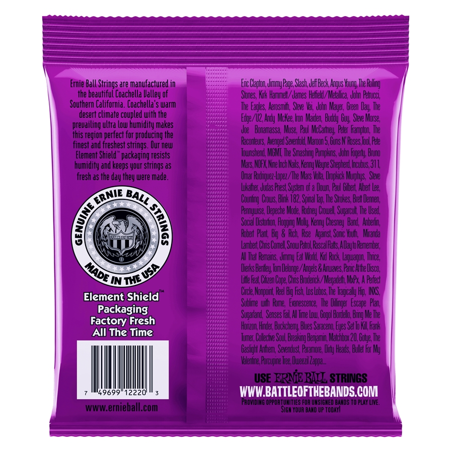 ERNIE BALL - 2220 NICKEL WOUND POWER SLINKY 11-48 - immagine 2