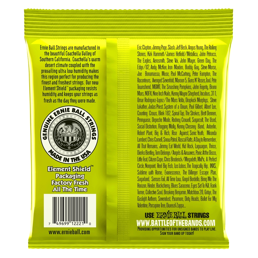 ERNIE BALL - 2221 NICKEL WOUND REGULAR SLINKY 10-46 - immagine 2