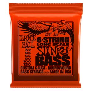 ERNIE BALL - 2838 PER BASSO 6 CORDE SCALA LUNGA 32-130