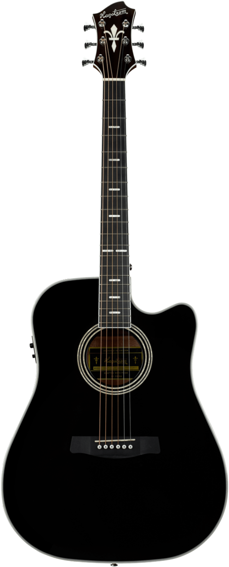 HAGSTROM SILJAN II DREADNOUGHT CE BK