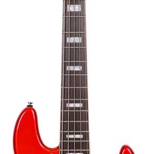 MARCUS MILLER V7 ALDER-5 (2ND GEN) BMR METALLIC RED
