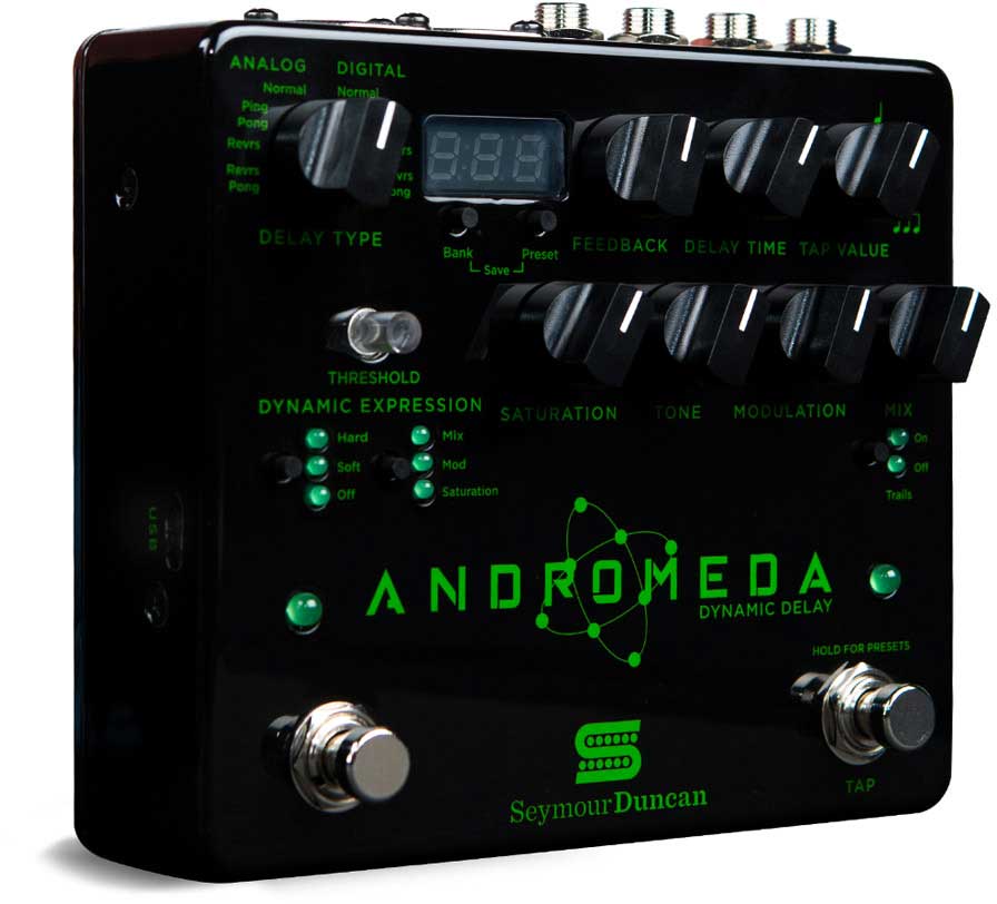 SEYMOUR DUNCAN ANDROMEDA DYNAMIC DIGITAL DELAY
