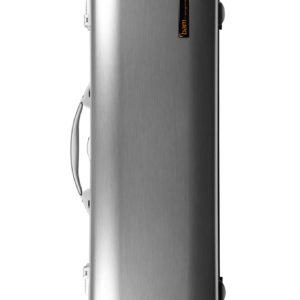 BAM ITALIA DEF2018XLA LA DEFENSE HIGHTECH CASE PER VIOLINO OBLONG BRUSHED ALUMINUM