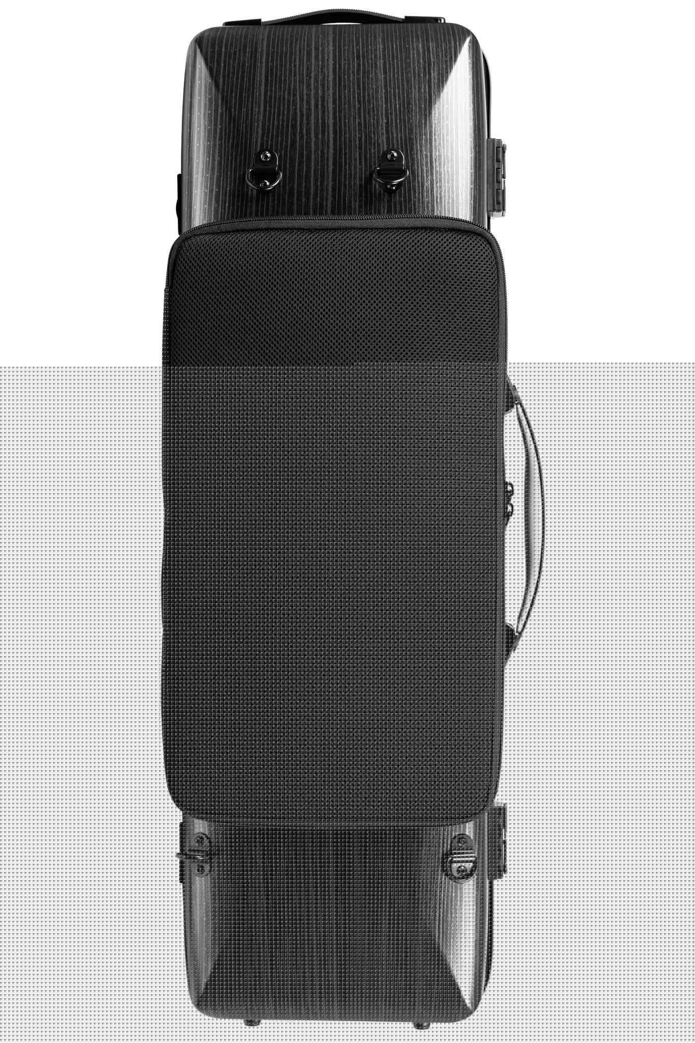 BAM ITALIA 2018XLLB HIGTECH OBLONG CASE PER VIOLINO BLACK CARBON - immagine 2