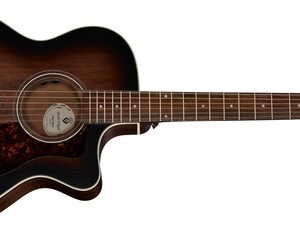 GUILD ITALIA OM-240CE ANTIQUE CHARCOAL BURST